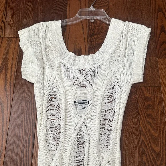 Baby Phat Cream holy sweater  Dress - Picture 2 of 6